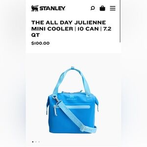 Stanley The All Day Julienne mini cooler: Azure